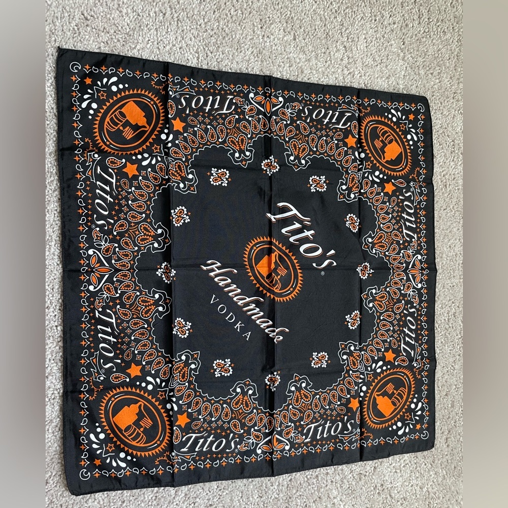 Tito’s handmade vodka new bandana